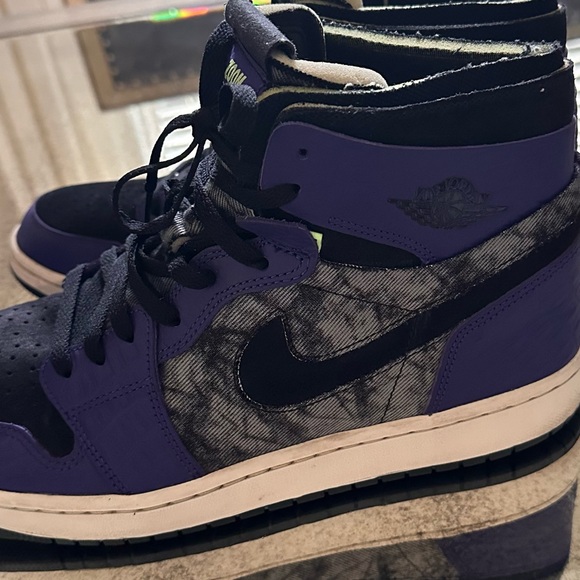 Jordan Athletic Shoes - Purple and Black